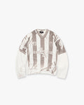 Printed Long Sleeve T-Shirt - Flat White