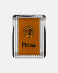 Purdue University Silk Paperweight - Gold