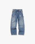 R2 Carpenter Panel Denim - Rinse Blue
