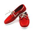 Read Boat Shoe - Roughman Deep Red