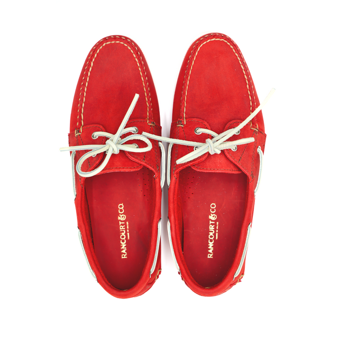 Read Boat Shoe - Roughman Deep Red