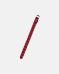 Red Fraiser Tartan Nylon Watch Strap