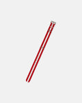 Red & White Stripe Nylon Watch Strap