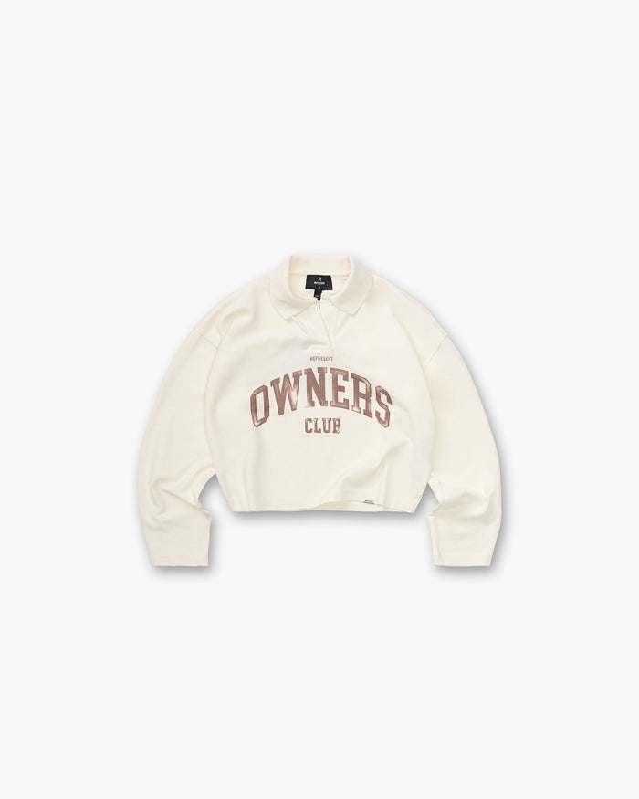 Represent Owners Club Rugby Polo - Chalk