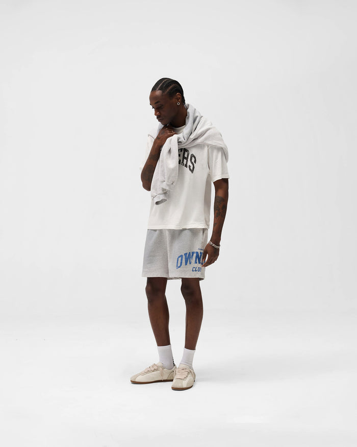 Represent Owners Club Shorts - Sprayed Ice Grey Marl