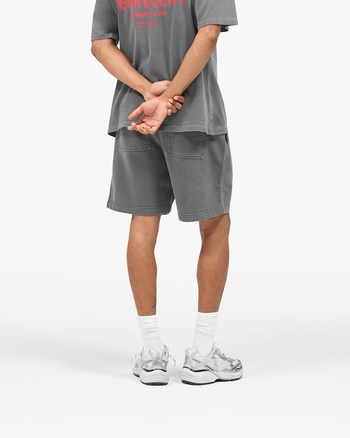 Represent Owners Club Shorts - Washed Black