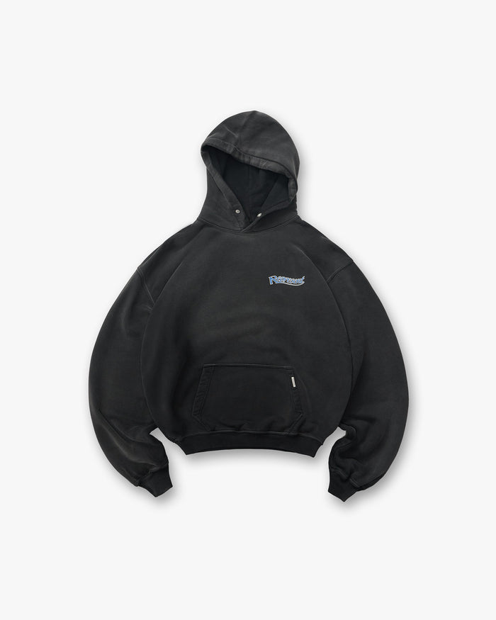 Represent Showcasing Hoodie - Stained Black