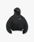 Represent Showcasing Hoodie - Stained Black