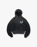 Represent X Belstaff Born To Bike Hoodie - Aged Black