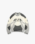Represent X Belstaff Long Sleeve Racing T-Shirt - Dark Grey