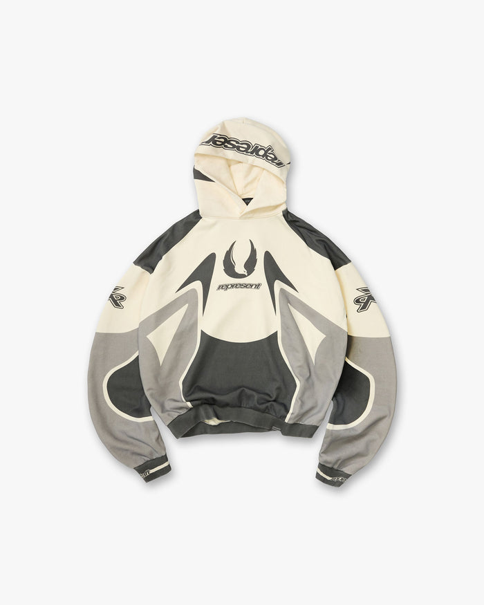 Represent X Belstaff Racing Hoodie - Dark Grey