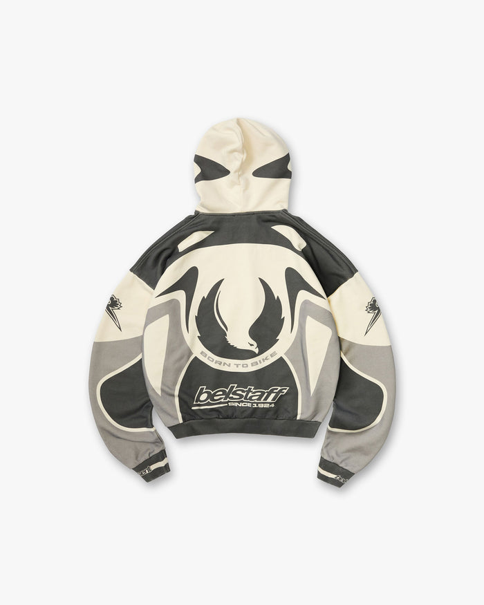 Represent X Belstaff Racing Hoodie - Dark Grey