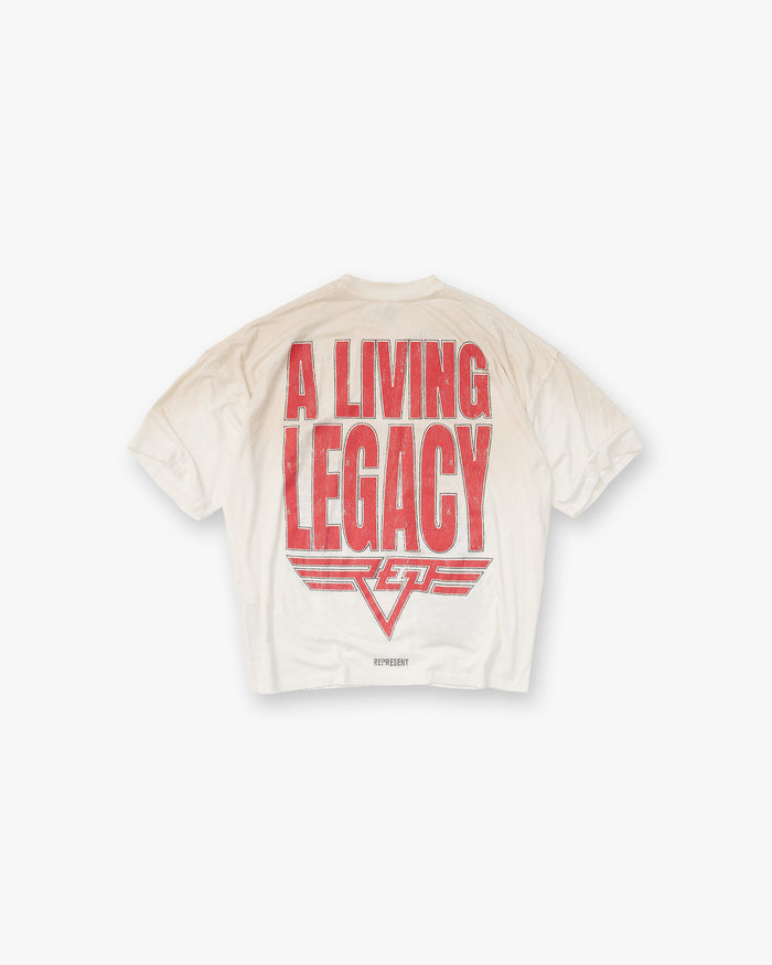 Reversible Living Legacy Tour T-Shirt - Flat White