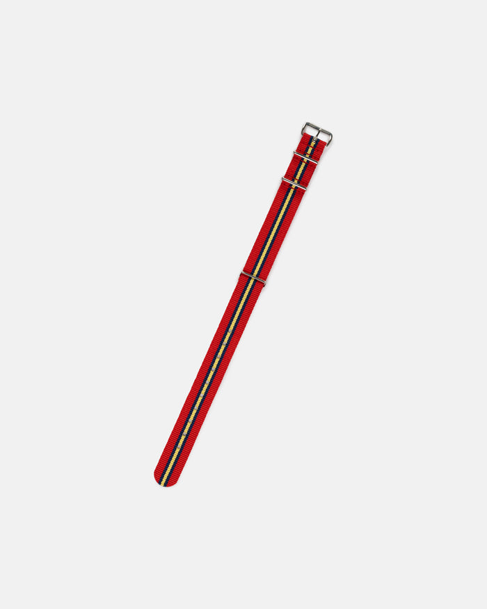 Royal Artillery Stable Stripe Nylon Watch Strap