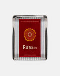 Rutgers University Silk Paperweight