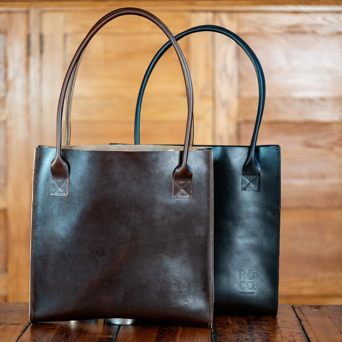 Schoodic Leather Tote