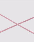 Side angle of metallic pink laces