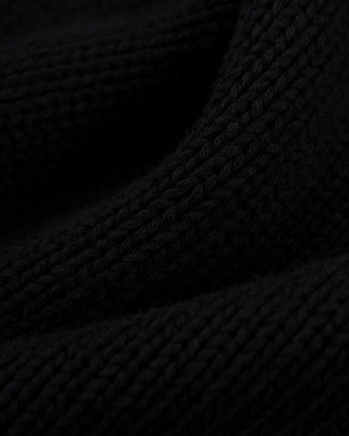 Skull & Bones Intarsia Knit Cotton Sweater