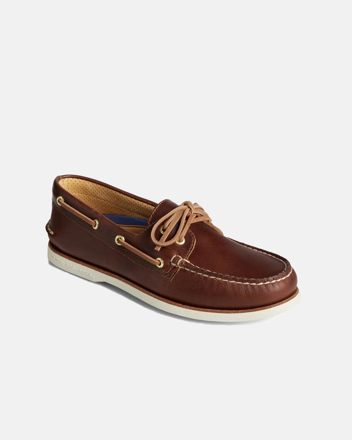 Sperry Beige Authentic Original Gold Cup 2-Eye Boat Shoe