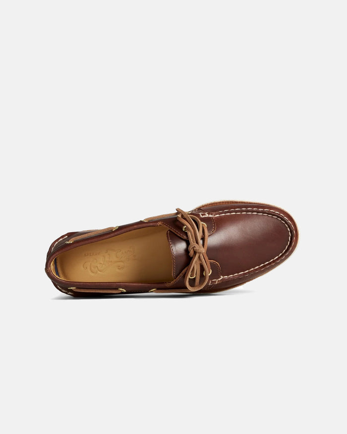 Sperry Beige Authentic Original Gold Cup 2-Eye Boat Shoe