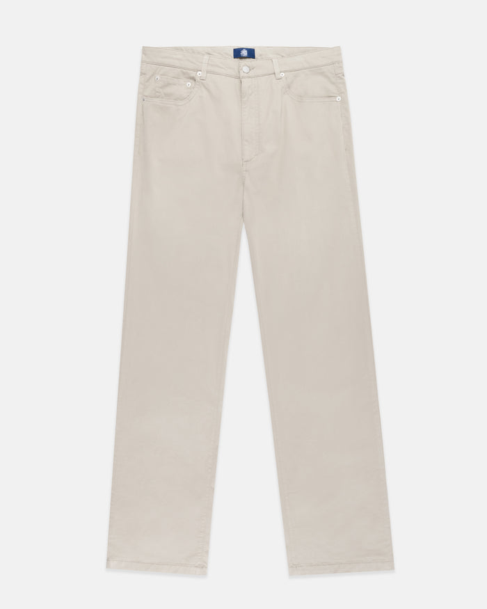 Stone 5-Pocket Stretch Twill Pant