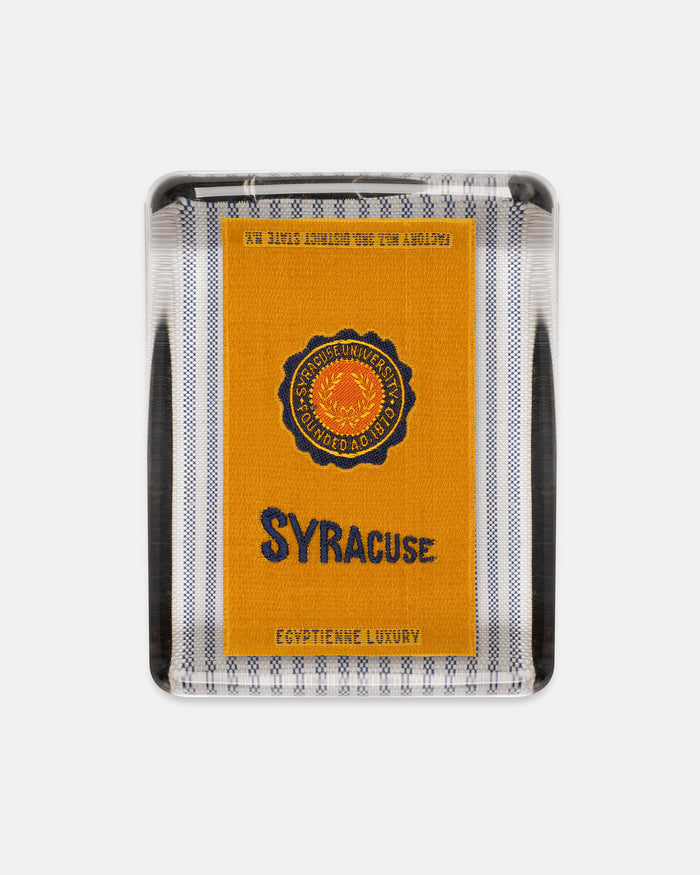 Syracuse University Silk Paperweight