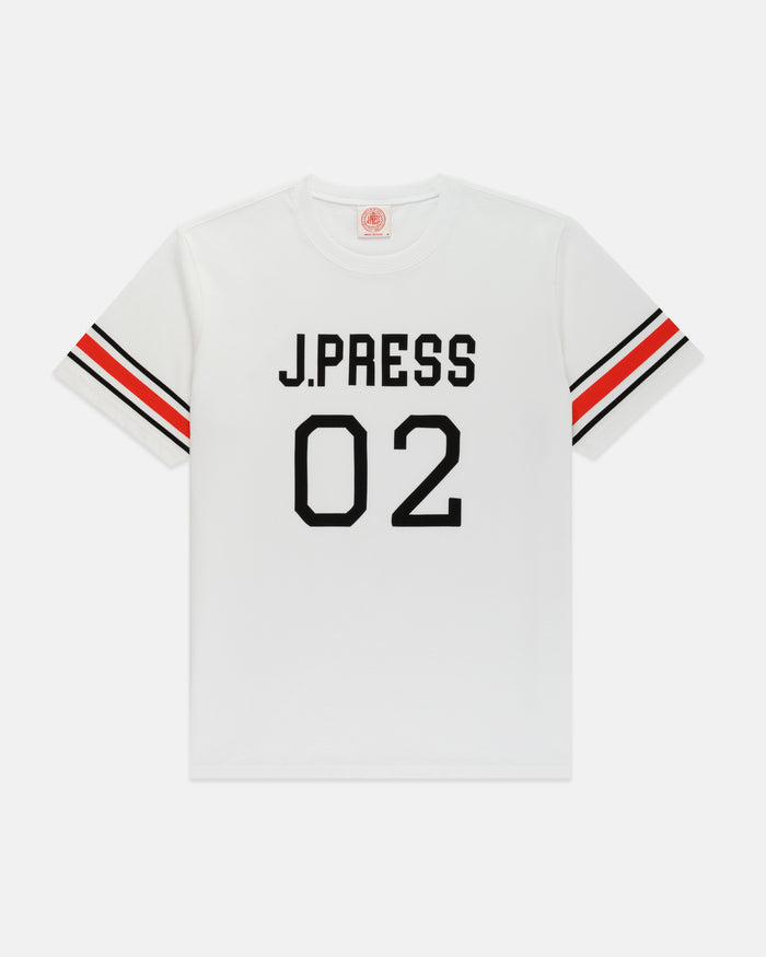 Take Ivy Football Sleeve Stripe T-Shirt
