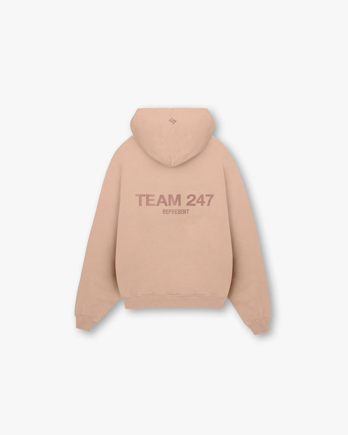 Team 247 Oversized Hoodie - Clay