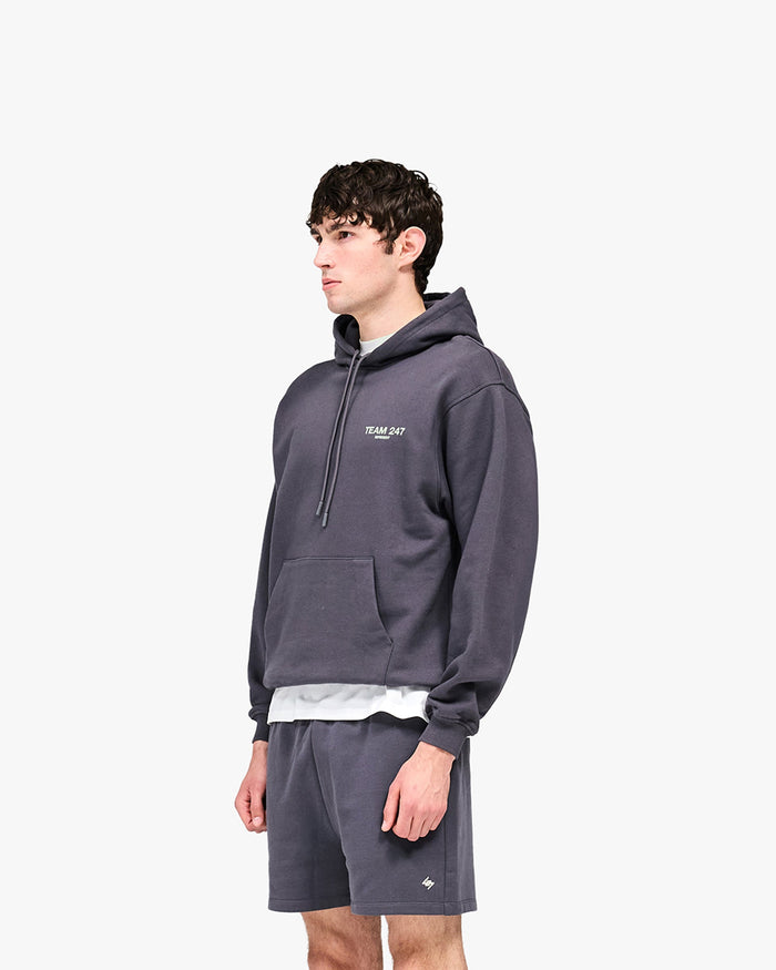 Team 247 Oversized Hoodie - Graphene