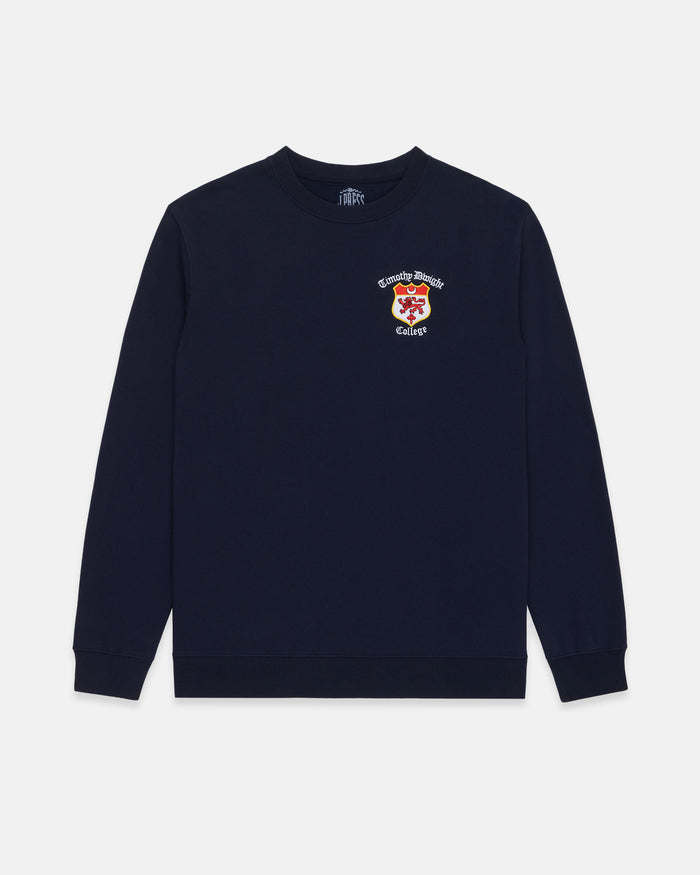 Timothy Dwight College Cotton Crewneck Sweatshirt