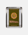 University Of North Dakota Silk Paperweight