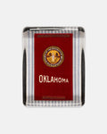 University Of Oklahoma Silk Paperweight