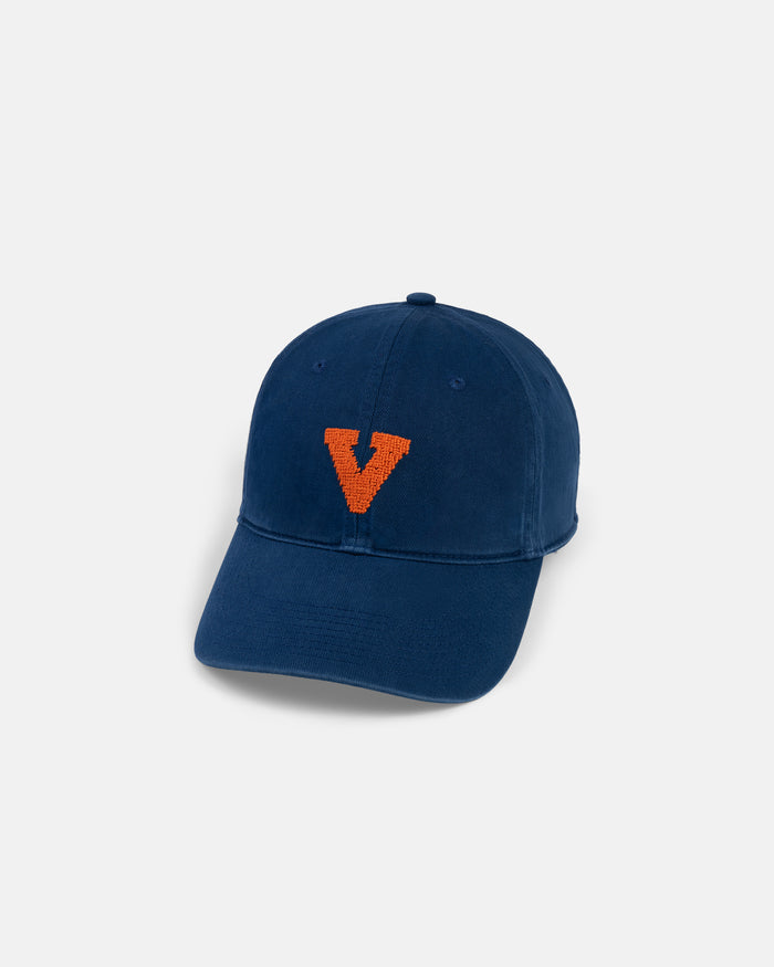 UVA Varsity Block "V" Needlepoint Hat