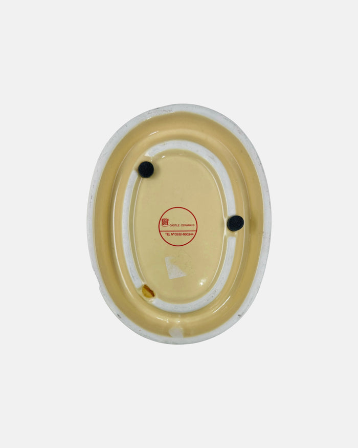 Vintage Tetley Bitter Since 1822 Ceramic Ashtray Catchall Dish