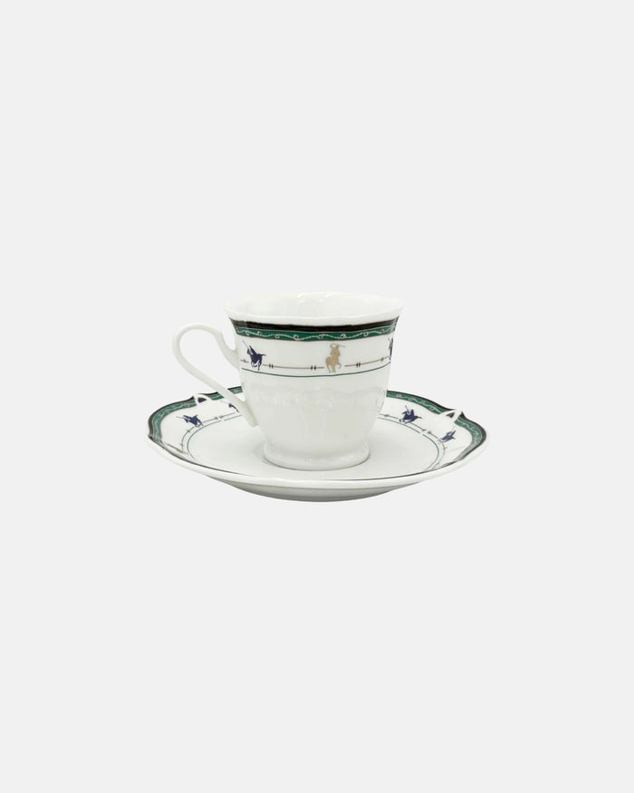 Vintage The Greenwich Polo Club Equestrian Cup & Saucer