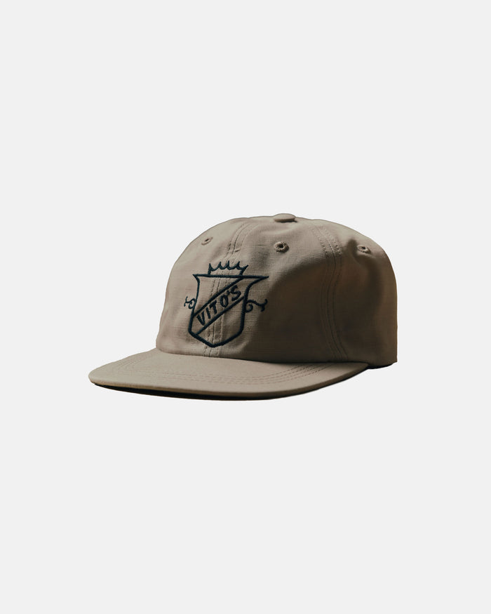 Vito's Beige Crest Cap
