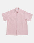 Vito's Red & White Stripe Short Sleeve Sport Shirt