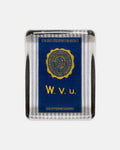 West Virginia University Silk Paperweight