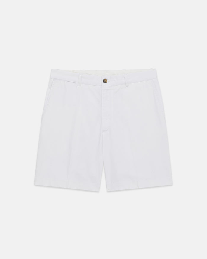 White Washed Canvas Cape Cod Shorts