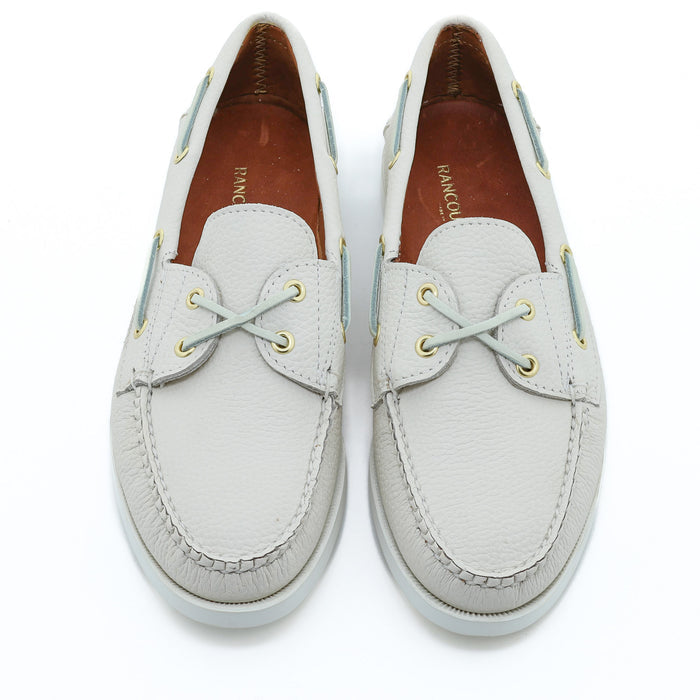 Women's Marion Boat Shoe - Pebble White