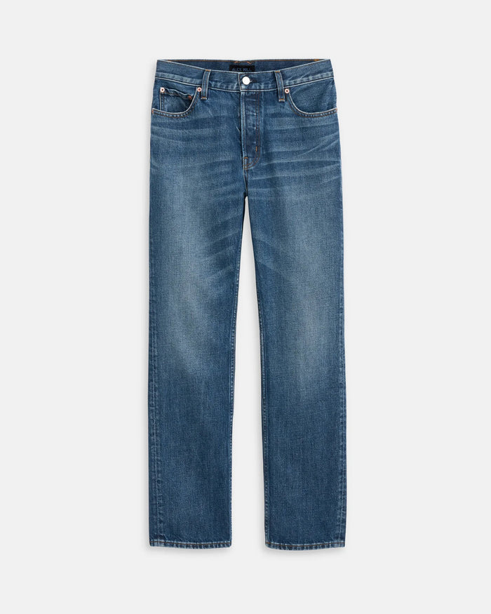 Women's Medium Rinse Jane Mid-Rise Straight Jean