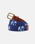 Yale Life Needlepoint Belt
